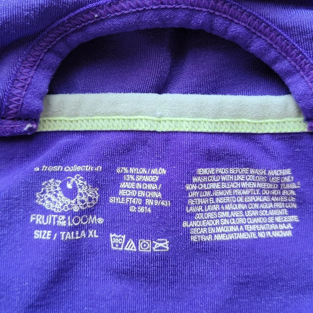 Fruit of the Loom Sports Bra XL